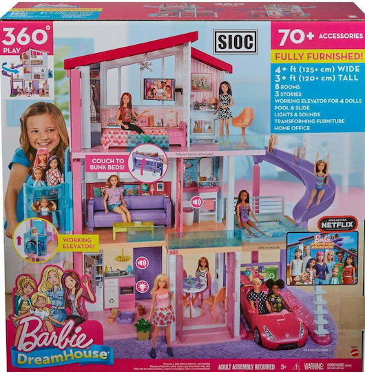 Barbie Dream House with Elevator Plastikpuppenhaus