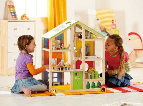 Hape All Season House Wooden Dollhouse