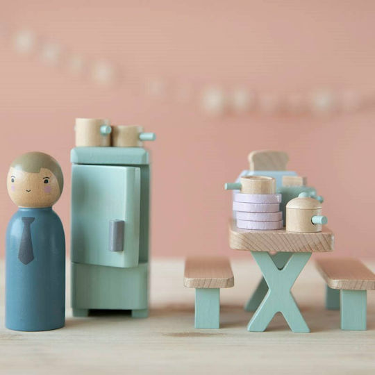 Little Dutch Doll’s House Kitchen Playset Furniture for Dollhouse