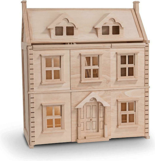 Plan Toys Βικτωριανό Ξύλινο Κουκλόσπιτο