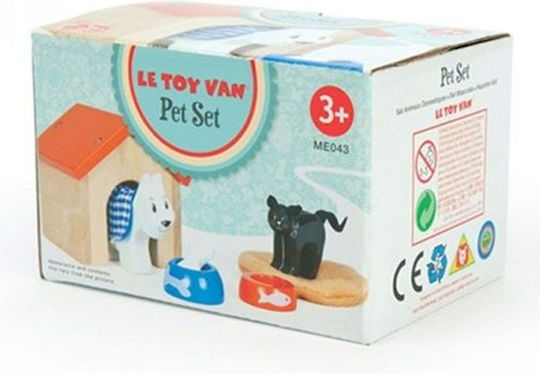 Le Toy Van Ξύλινο Σπιτάκι Γάτα Σκύλο