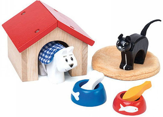 Le Toy Van Ξύλινο Σπιτάκι Γάτα Σκύλο
