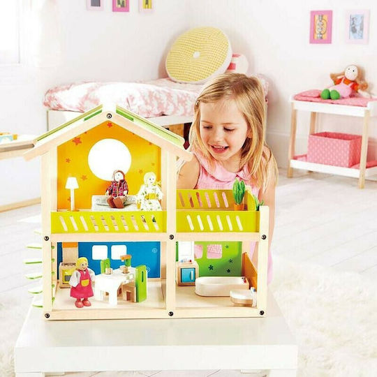 Hape Happy Villa Wooden Dollhouse