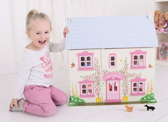 Big Jigs Heritage Playset Rose Cottage Holzpuppenhaus