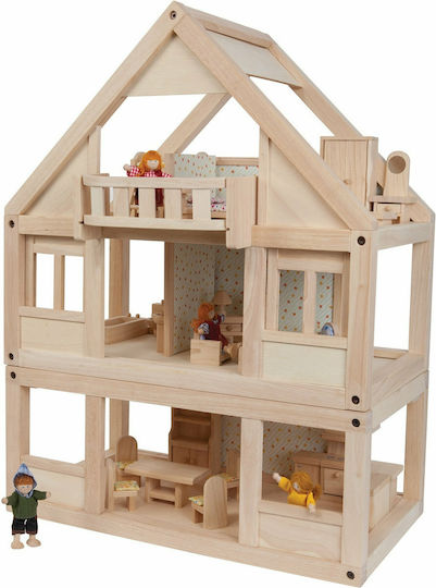 Plan Toys Ξύλινο Κουκλόσπιτο