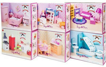 Le Toy Van Sugerplum Dining Room Έπιπλα για Κουκλόσπιτο