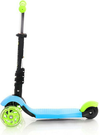 Lorelli Kids Scooter Foldable Smart 2021 3-Wheel with Seat for 3+ Years Green