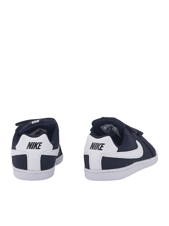 Court Royale TDV Kids Sneakers with Scratch Navy Blue