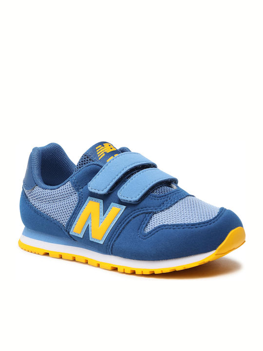 500 Kids Sneakers with Scratch Blue