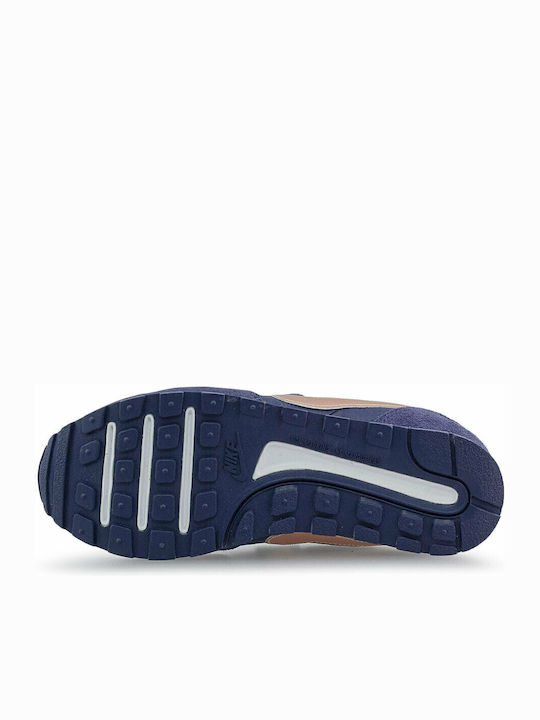 Valiant MD VALIANT Kinder Sneakers mit Klettverschluss Midnight Navy / Metallic Red / Bronze / White