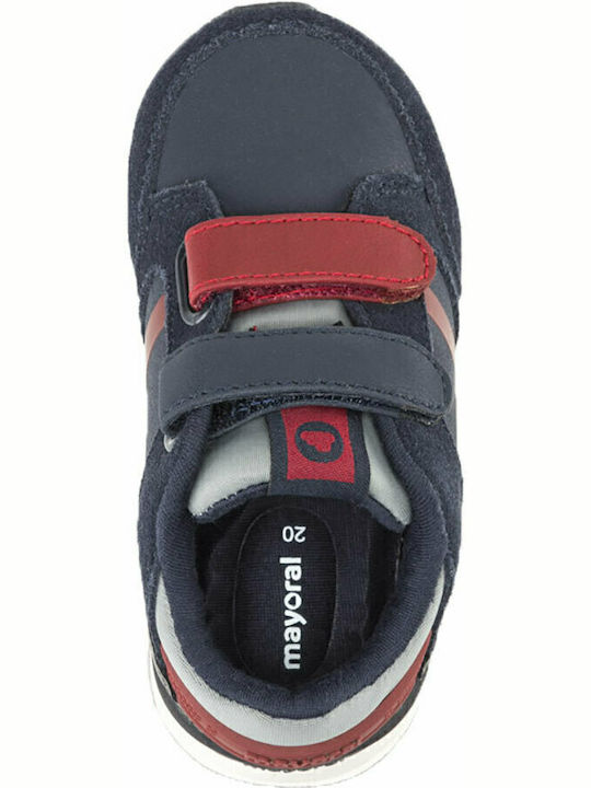 Kinder Sneakers mit Klettverschluss Marineblau