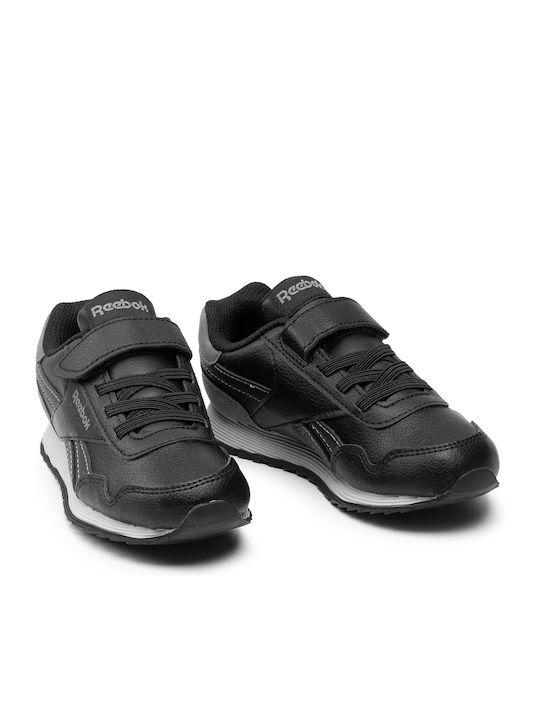 Royal Classic Jogger 3 Kids Sneakers with Scratch Black / Pure Grey 6