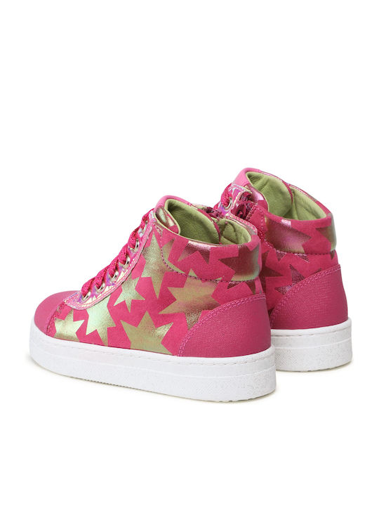 Kids Sneakers High Anatomic Fuchsia