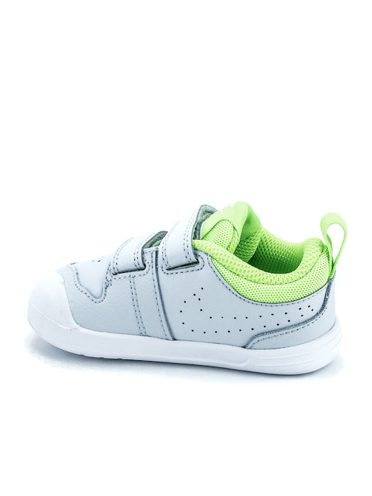 Pico 5 Παιδικά Sneakers με Σκρατς Pure Platinum / Electric Green / White