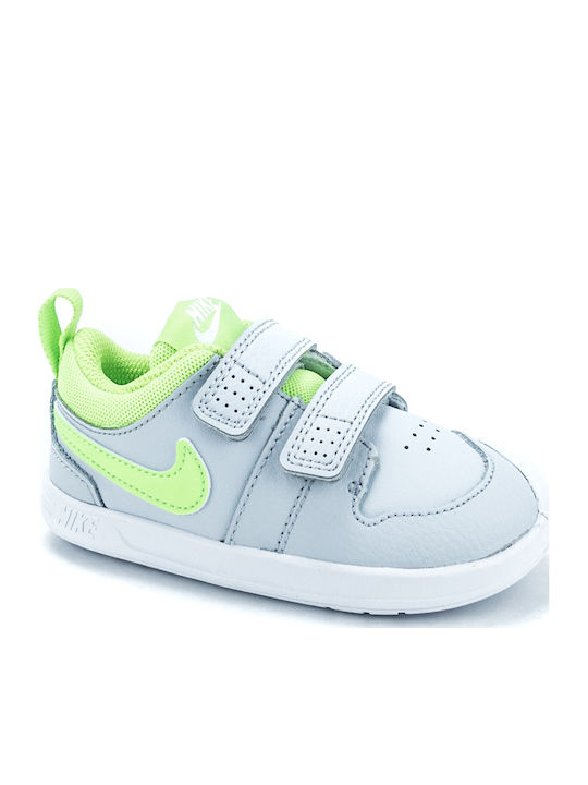 Pico 5 Παιδικά Sneakers με Σκρατς Pure Platinum / Electric Green / White
