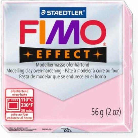 Staedtler Fimo Effect Πολυμερικός Πηλός Ροζ 57gr