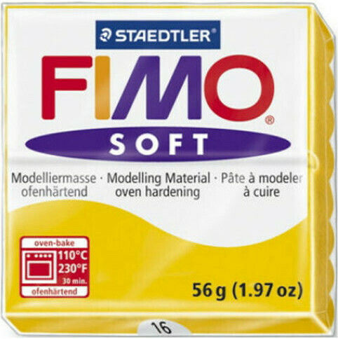Staedtler Fimo Soft Полимерна Глина Жълта 57гр