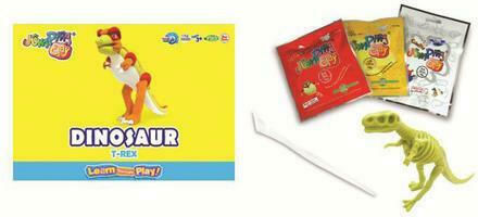 Jumping Clay T-Rex Children's Clay Set Multicolourς 38gr C2-4