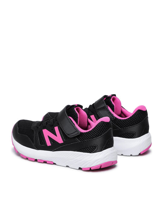 570 Παιδικά Sneakers με Σκρατς Μαύρα