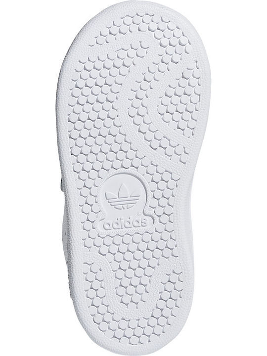 Stan Smith STAN SMITH CF I Kids Sneakers with Scratch Cloud White / Silver Metallic