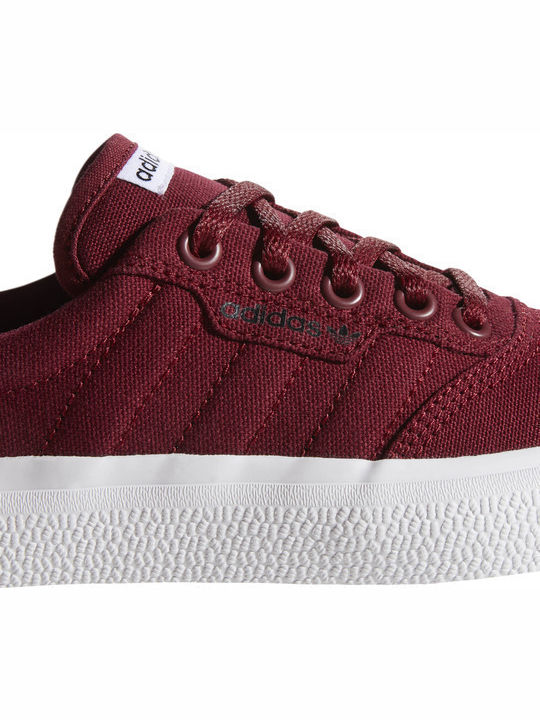 3MC J Παιδικά Sneakers Cloud White / Collegiate Burgundy / Core Black