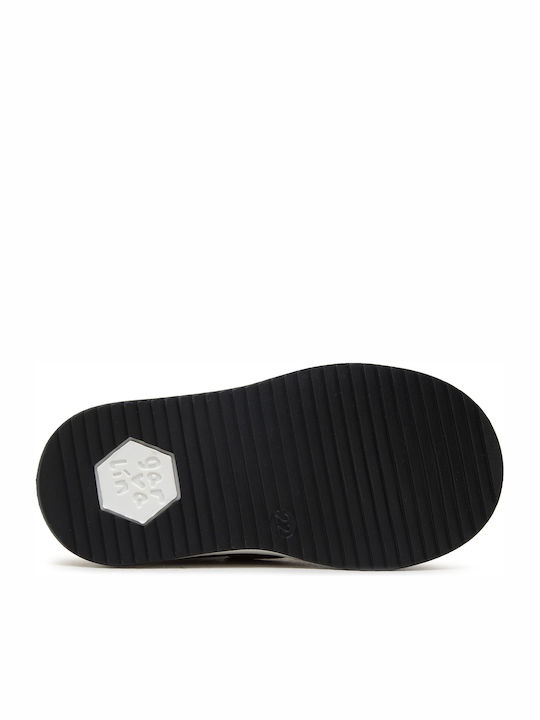 Παιδικά Sneakers High Ανατομικά με Σκρατς Κίτρινα
