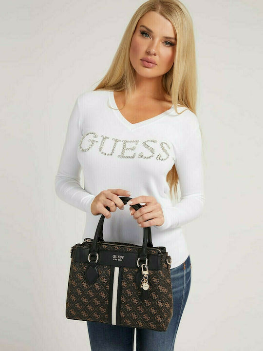 Guess Kasinta Geantă de damă De umăr Black/Brown