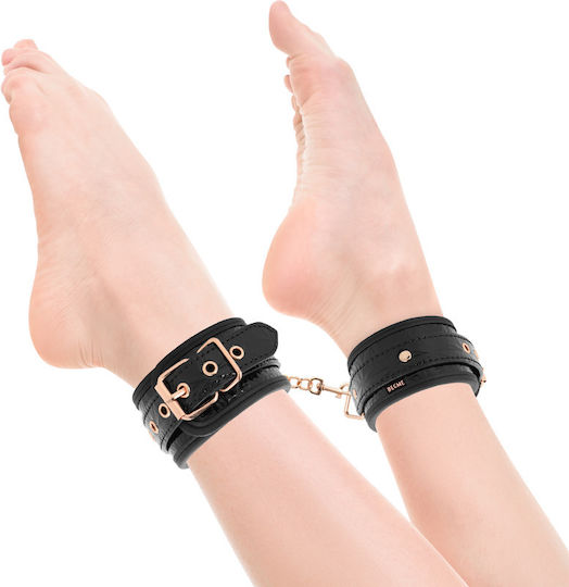 Dream Love BegMe Black Edition Premium Ankle Cuffs Handcuffs Black