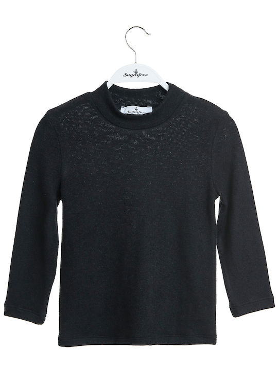 SugarFree Kids Blouse Long Sleeve Black