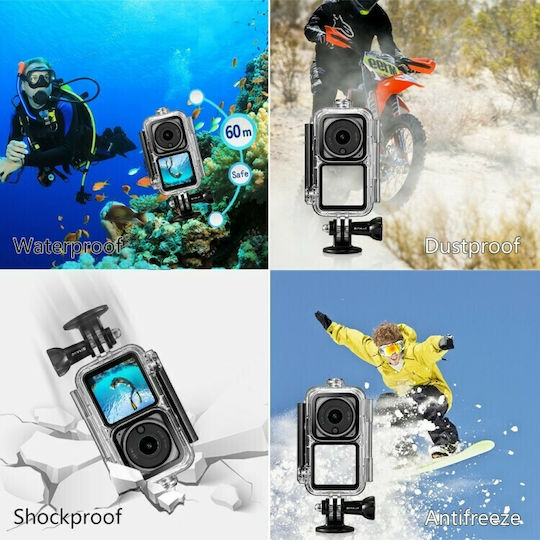 Puluz 60m Waterproof Housing Diving Case Αδιάβροχη Θήκη για DJI PU577T
