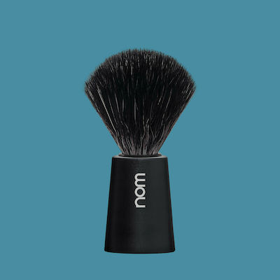 Muhle Nom Carl Shaving Brush with Synthetic Hair Bristles Black