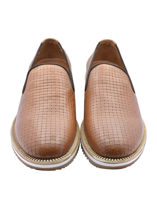 Leder Herren Freizeitschuhe Tabac Braun