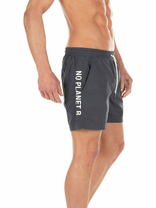 Ecoalf Herren Badebekleidung Shorts Dark Grey