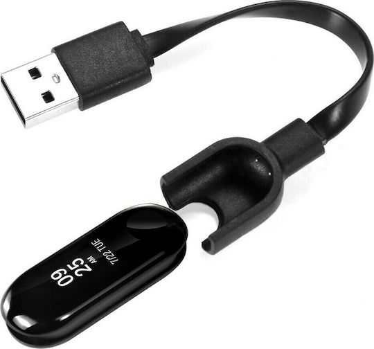 Зарядно за Mi Band 3/Mi Smart Band 4 - Ми Банд 3/Ми Смарт Банд 4 Черен