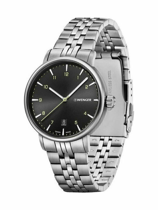 Wenger Metropolitan Women's Watch with Silver Metal Bracelet