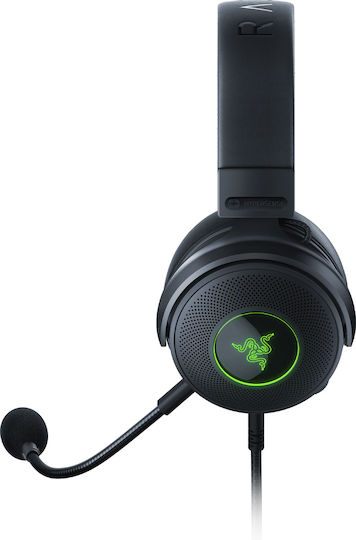 Razer Kraken V3 HyperSense Over Ear Gaming Headset cu conexiune USB Negru