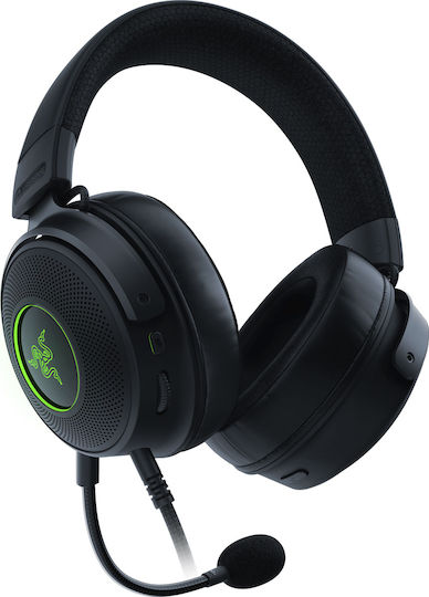 Razer Kraken V3 HyperSense Over Ear Gaming Headset cu conexiune USB Negru