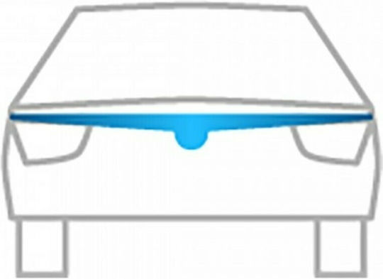 Heko Set of Windbreakers Front Car Dark Fime for Nissan Navara 2pcs