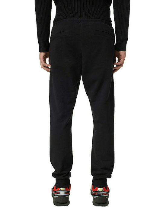 Diesel P-Tary Men's Sweatpants with Rubber Black