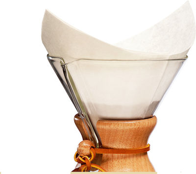 Chemex SquareFS-100 100 Filtre Maro Hârtie