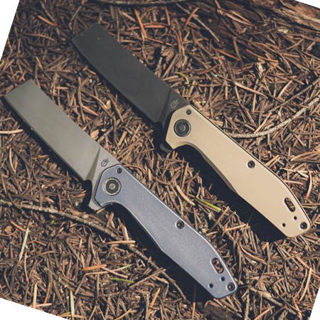 Gerber Fastball Cleaver 20CV Pocket Knife Urban Blue