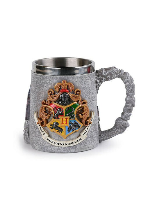 Pyramid International Harry Potter: Hogwarts School Cană Plastic Gri 350ml 1buc