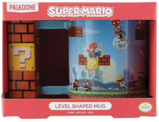 Paladone Level Shaped Becher Keramik Mehrfarbig