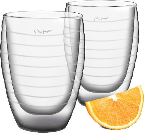 Lamart Vaso Σετ Ποτήρια Νερού από Γυαλί 370ml 2τμχ