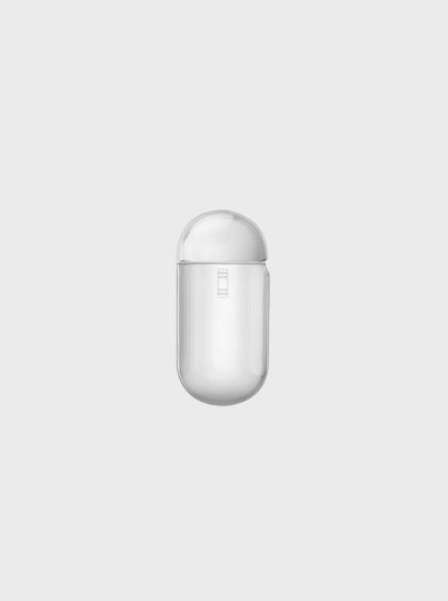Uniq Glase Husă Din Silicon Cu Cârlig În Culoare Transparentă Pentru Apple AirPods 3