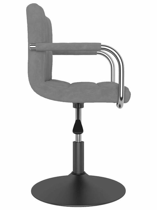 Swivel Visitor Armchair Ανοιχτό Γκρι 48x47x71cm 4pcs