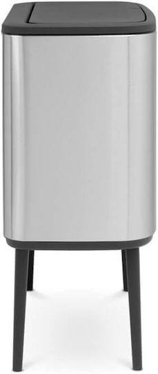 Brabantia Bo Κάδος Απορριμμάτων από Ανοξείδωτο Ατσάλι Steel Matt 36lt Brabantia Bo Κάδος Απορριμμάτων από Ανοξείδωτο Ατσάλι Steel Matt 36lt