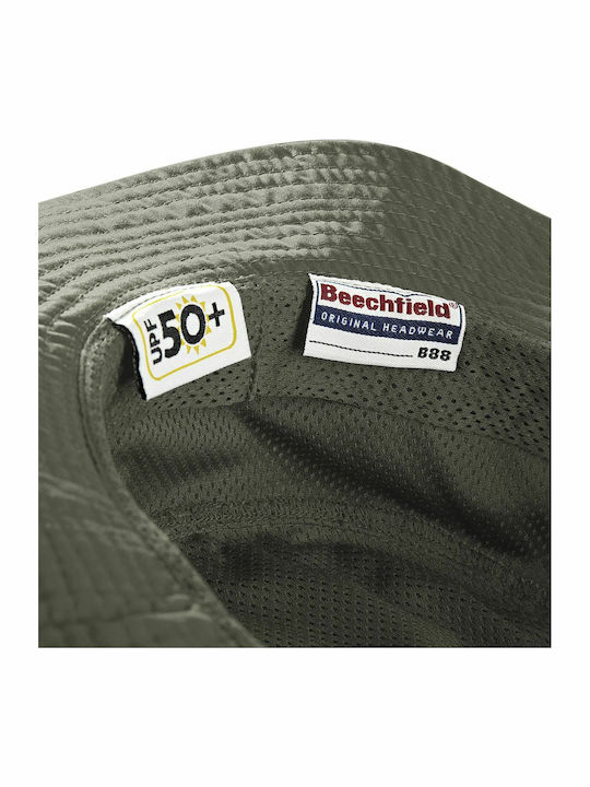Beechfield Υφασμάτινo Ανδρικό Καπέλο Χακί