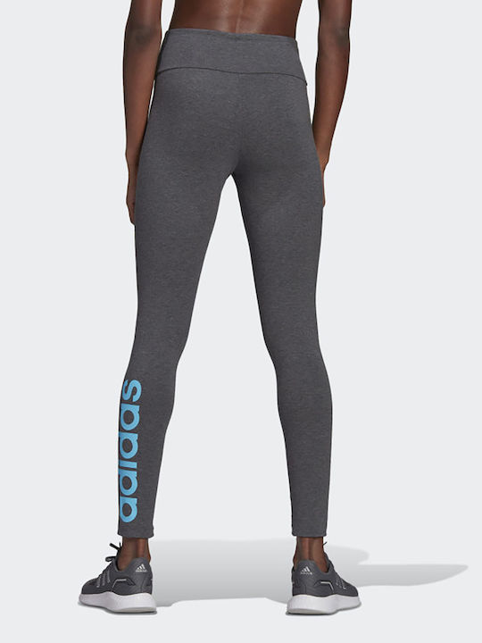 Adidas Women's Long Training Legging High Waisted Gray