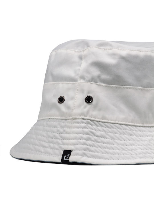 Emerson Υφασμάτινo Ανδρικό Καπέλο Στυλ Bucket White Stone / Blue
